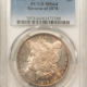 Dollars 1878 8TF MORGAN DOLLAR, PCGS MS-64, ORIGINAL WHITE Dollars 1878 8TF MORGAN DOLLAR, PCGS MS-64, ORIGINAL WHITE