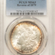 Dollars 1878 7TF MORGAN DOLLAR, REV OF 78, PCGS MS-64, ORIGINAL TONED Dollars 1878 7TF MORGAN DOLLAR, REV OF 78, PCGS MS-64, ORIGINAL TONED