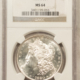 Dollars 1881 MORGAN DOLLAR, PCGS MS-64, FLASHY WHITE & WELL STRUCK!