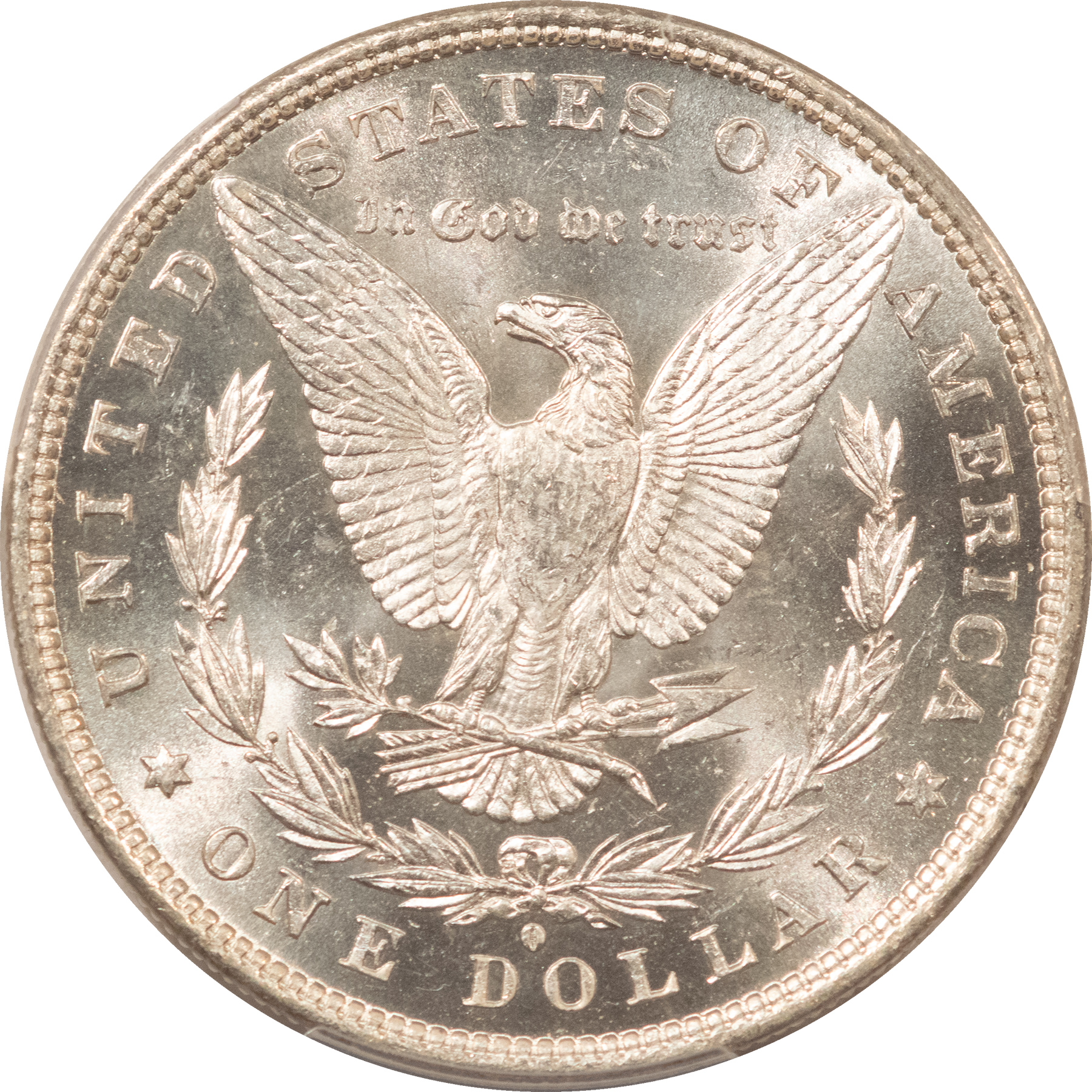 Dollars 1882-O MORGAN DOLLAR, PCGS MS-64, LUSTROUS WHITE, OBV CONTACT MARKS, WELL STRUCK Dollars 1882-O MORGAN DOLLAR, PCGS MS-64, LUSTROUS WHITE, OBV CONTACT MARKS, WELL STRUCK