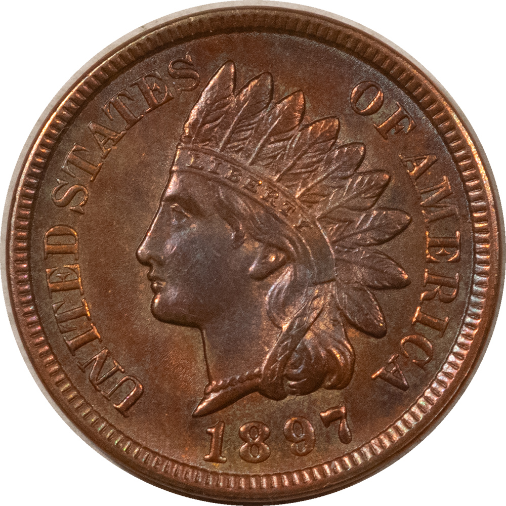 Indian 1897 INDIAN CENT – UNCIRCULATED! Indian 1897 INDIAN CENT – UNCIRCULATED!