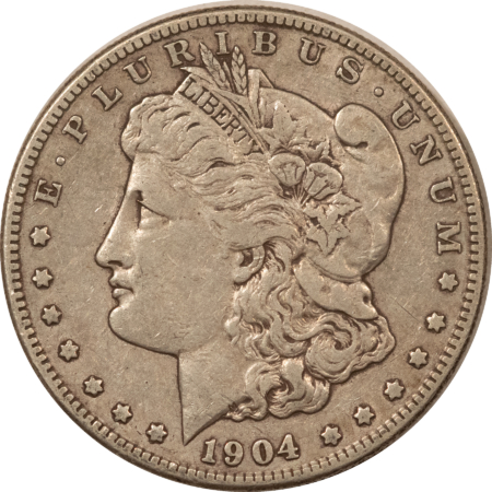 Dollars 1904-S $1 MORGAN DOLLAR – NICE HIGH GRADE CIRCULATED EXAMPLE! Dollars 1904-S $1 MORGAN DOLLAR – NICE HIGH GRADE CIRCULATED EXAMPLE!