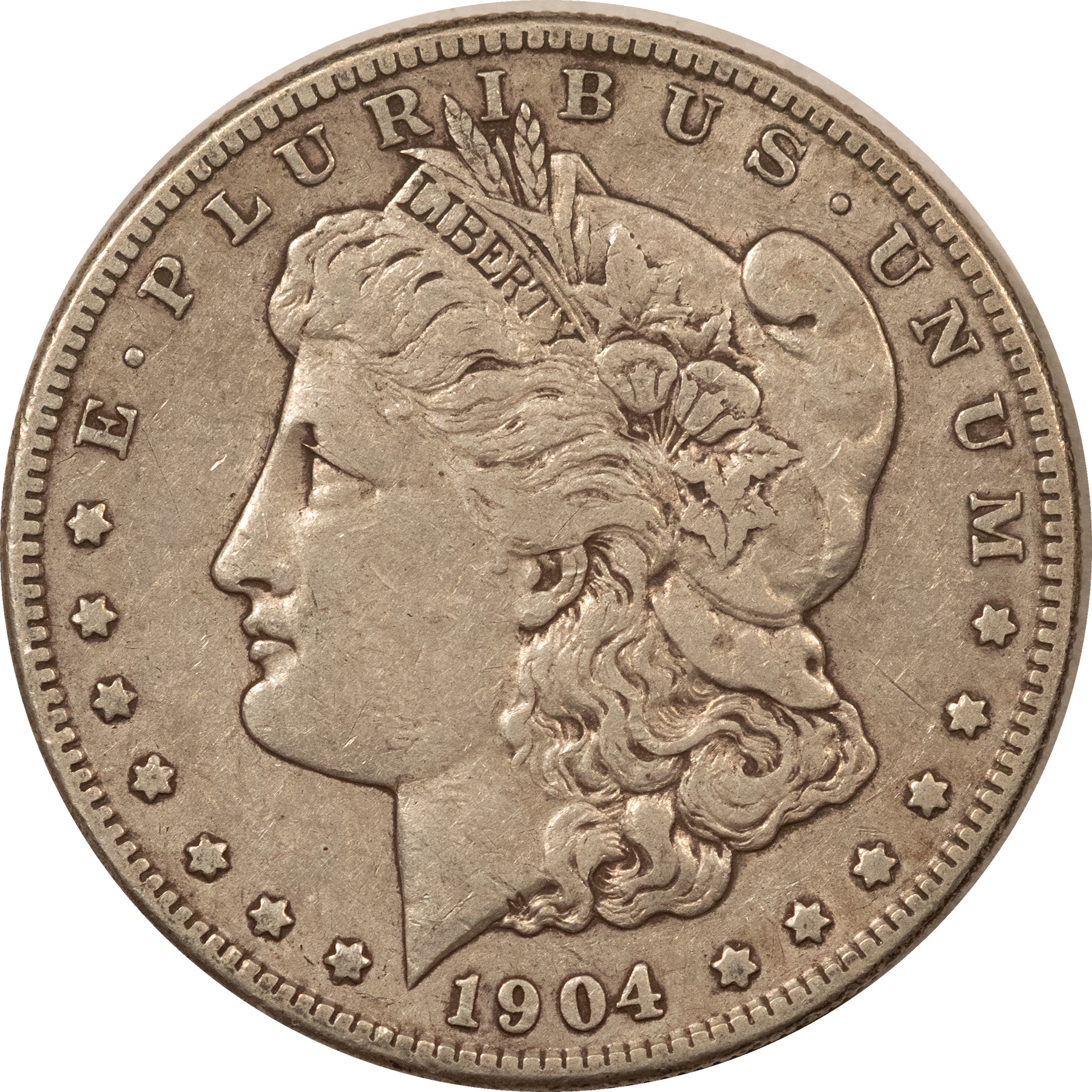 Dollars 1904-S $1 MORGAN DOLLAR – NICE HIGH GRADE CIRCULATED EXAMPLE! Dollars 1904-S $1 MORGAN DOLLAR – NICE HIGH GRADE CIRCULATED EXAMPLE!