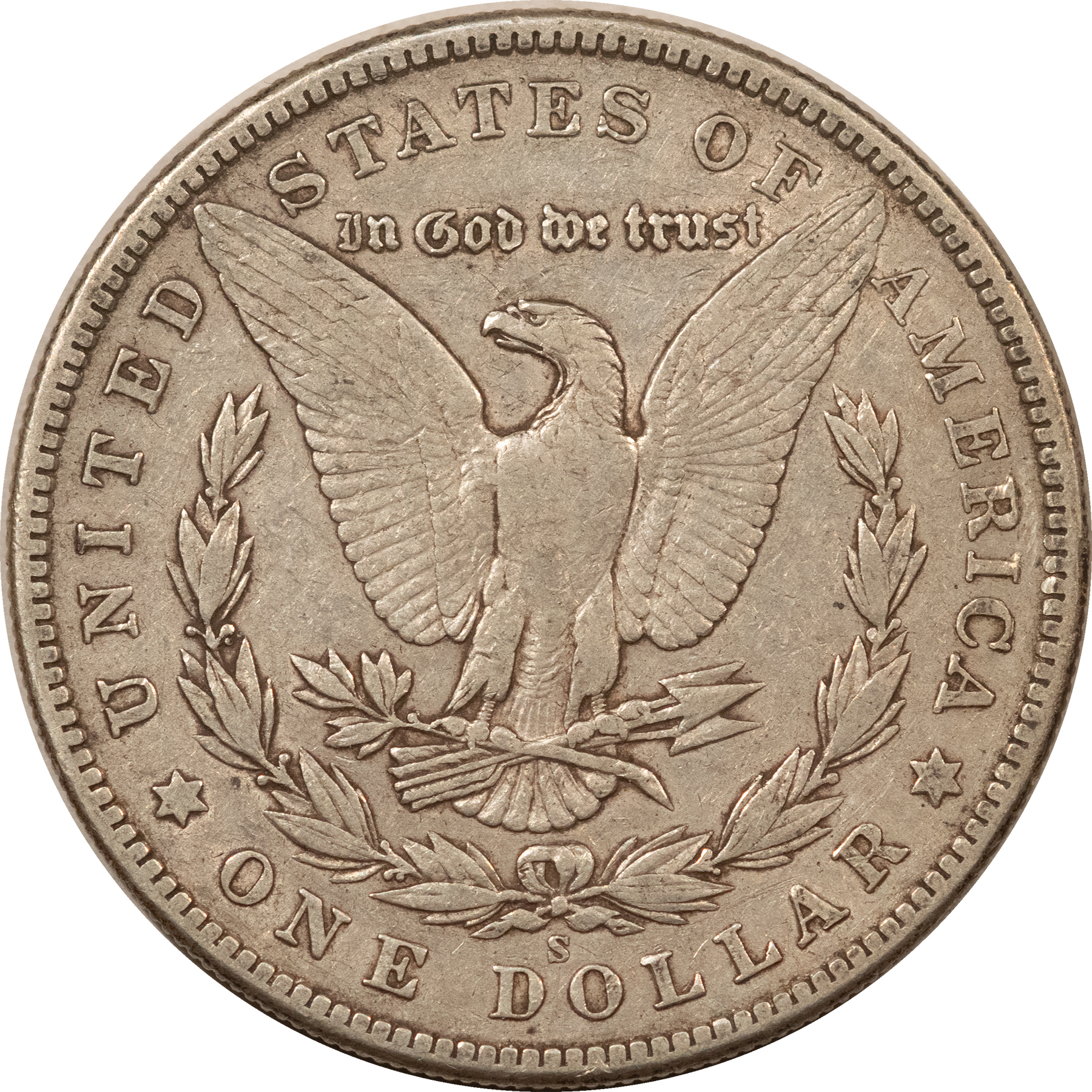 Dollars 1904-S $1 MORGAN DOLLAR – NICE HIGH GRADE CIRCULATED EXAMPLE! Dollars 1904-S $1 MORGAN DOLLAR – NICE HIGH GRADE CIRCULATED EXAMPLE!