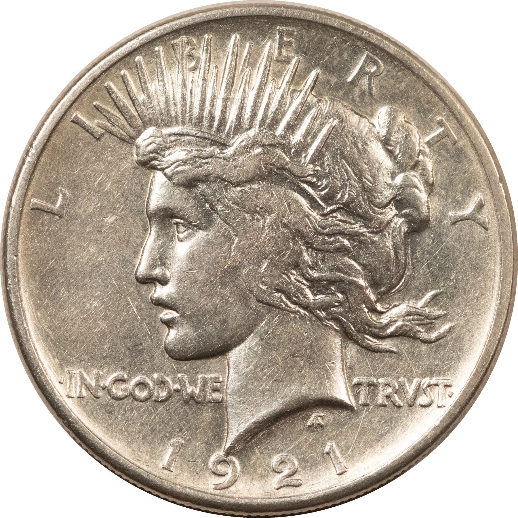 Dollars 1921 HIGH RELIEF PEACE DOLLAR – HIGH GRADE EXAMPLE! Dollars 1921 HIGH RELIEF PEACE DOLLAR – HIGH GRADE EXAMPLE!
