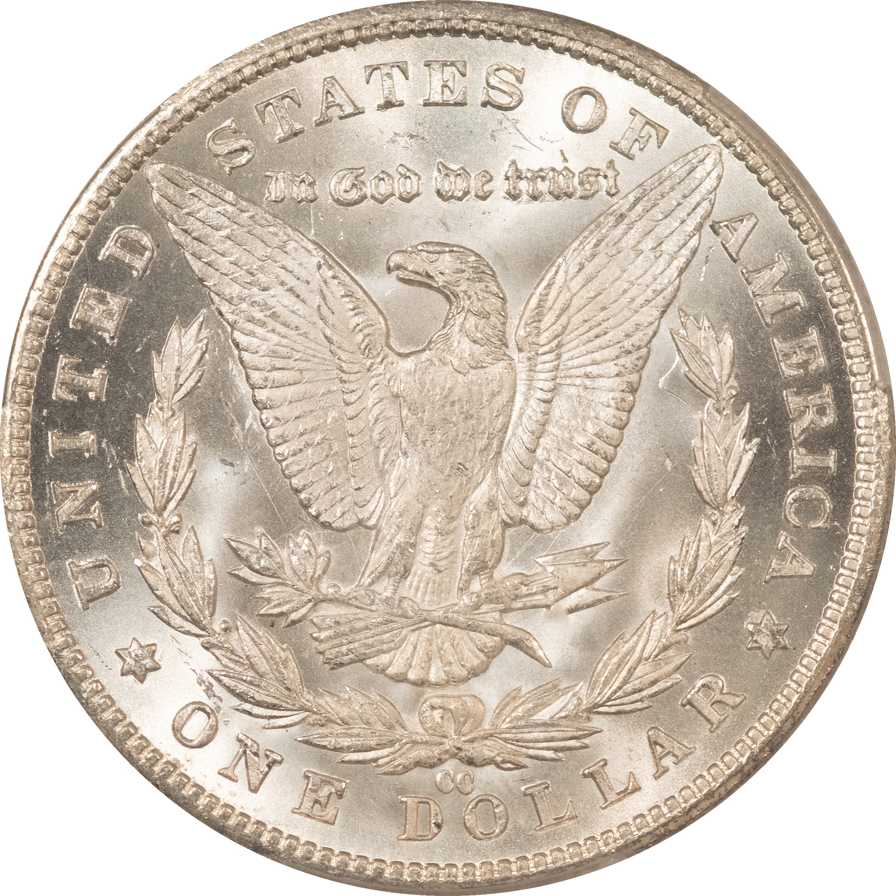 Dollars 1883-CC $1 MORGAN DOLLAR – PCGS MS-65, BLAST WHITE CARSON CITY! Dollars 1883-CC $1 MORGAN DOLLAR – PCGS MS-65, BLAST WHITE CARSON CITY!