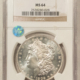 Dollars 1884-CC $1 MORGAN DOLLAR – NGC MS-64+, PREMIUM QUALITY! CARSON CITY!