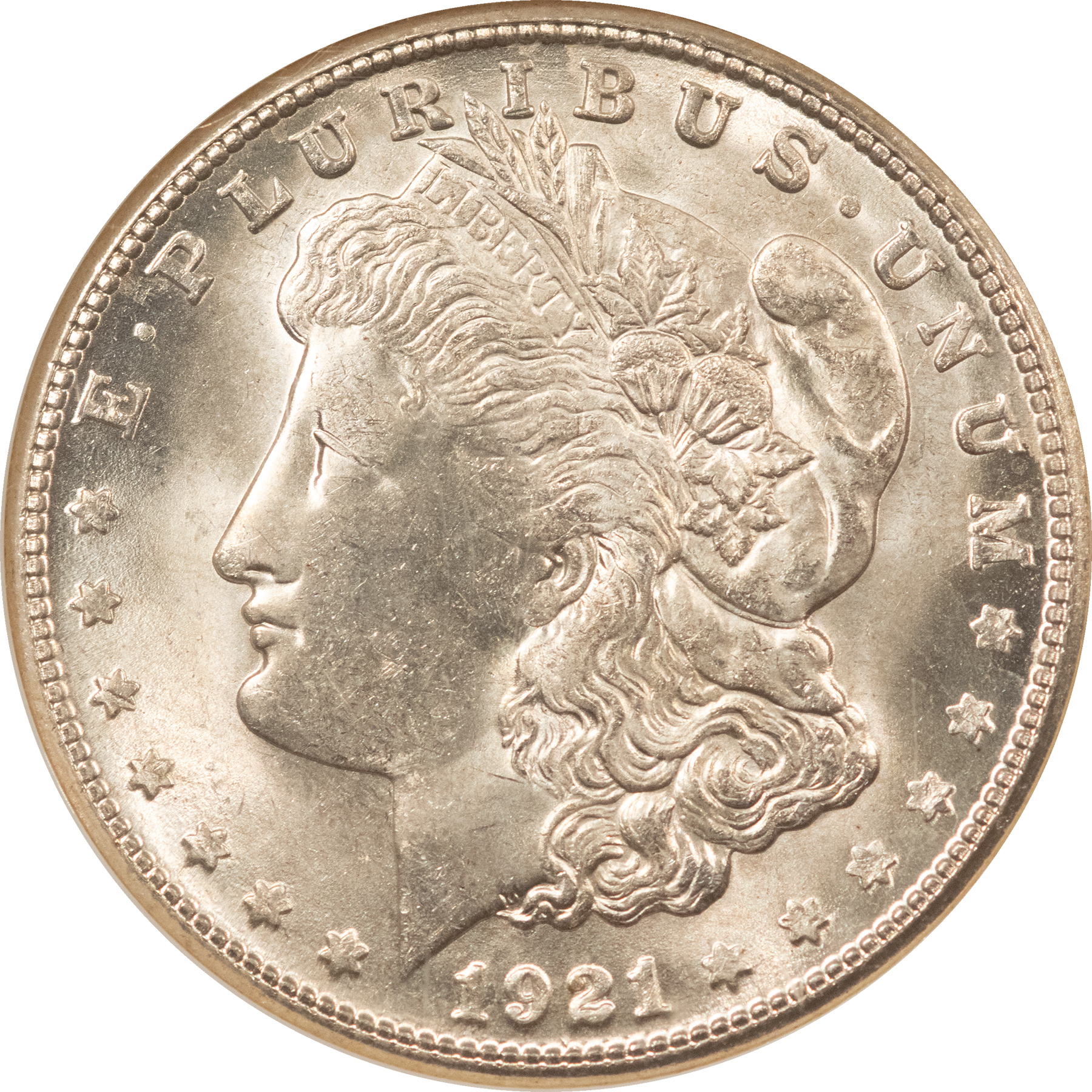 Dollars 1921-S $1 MORGAN DOLLAR – NGC MS-64, GEM SURFACES WITH SOFT STRIKE! Dollars 1921-S $1 MORGAN DOLLAR – NGC MS-64, GEM SURFACES WITH SOFT STRIKE!