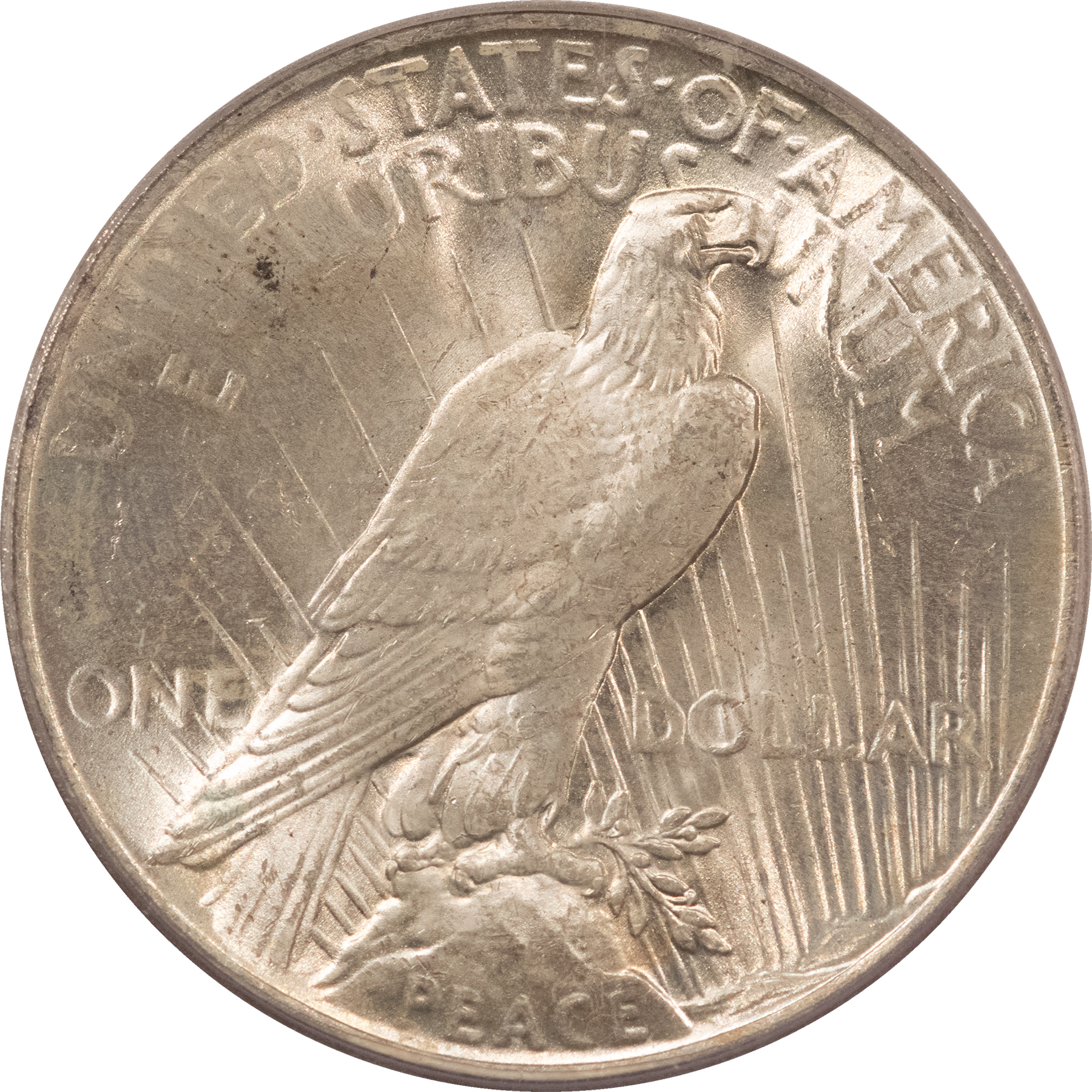 Dollars 1922 $1 PEACE DOLLAR – PCGS MS-64 Dollars 1922 $1 PEACE DOLLAR – PCGS MS-64