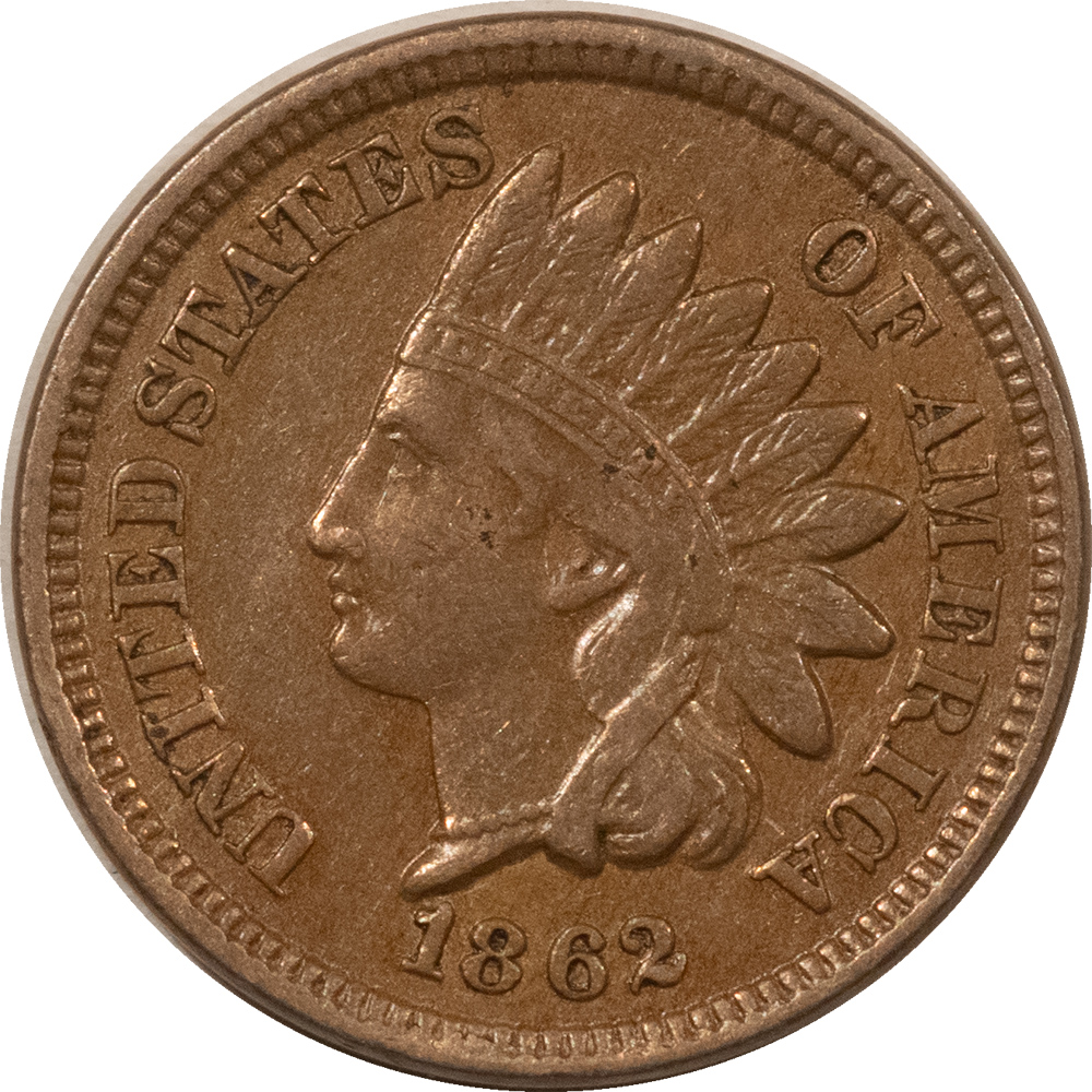 Indian 1862 INDIAN CENT – HIGH GRADE EXAMPLE! Indian 1862 INDIAN CENT – HIGH GRADE EXAMPLE!