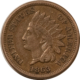Indian 1865 INDIAN CENT, FANCY – HIGH GRADE EXAMPLE!