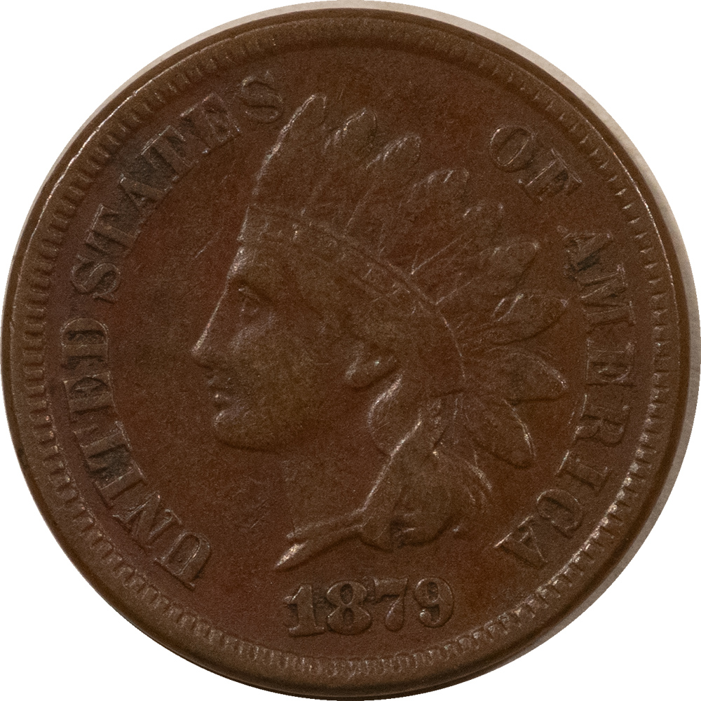 Indian 1879 INDIAN CENT – HIGH GRADE CIRCULATED EXAMPLE! Indian 1879 INDIAN CENT – HIGH GRADE CIRCULATED EXAMPLE!