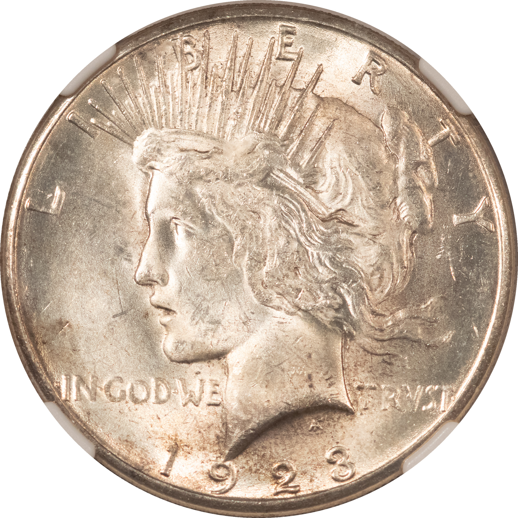 Dollars 1923-S $1 PEACE DOLLAR – NGC MS-63 Dollars 1923-S $1 PEACE DOLLAR – NGC MS-63