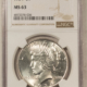 American Silver Eagles 1991 $1 AMERICAN SILVER EAGLE 1 OZ .999 – PCGS MS-69 FIRST STRIKE MERCANTI LABEL