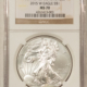 American Silver Eagles 2016-W $1 AMERICAN BURNISHED SILVER EAGLE 1 OZ .999 – NGC MS-70, LETTERED EDGE!