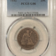 Liberty Seated Quarters 1843-O SEATED LIBERTY QUARTER – PCGS GENUINE DAMAGE-F DETAIL!