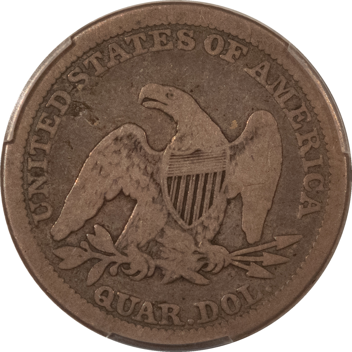 Liberty Seated Quarters 1842 SEATED LIBERTY QUARTER – PCGS G-06 Liberty Seated Quarters 1842 SEATED LIBERTY QUARTER – PCGS G-06