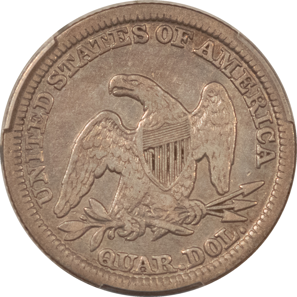 Liberty Seated Quarters 1849 SEATED LIBERTY QUARTER – PCGS GENUINE CLEANED-VF DETAIL! NO CLEANING! Liberty Seated Quarters 1849 SEATED LIBERTY QUARTER – PCGS GENUINE CLEANED-VF DETAIL! NO CLEANING!