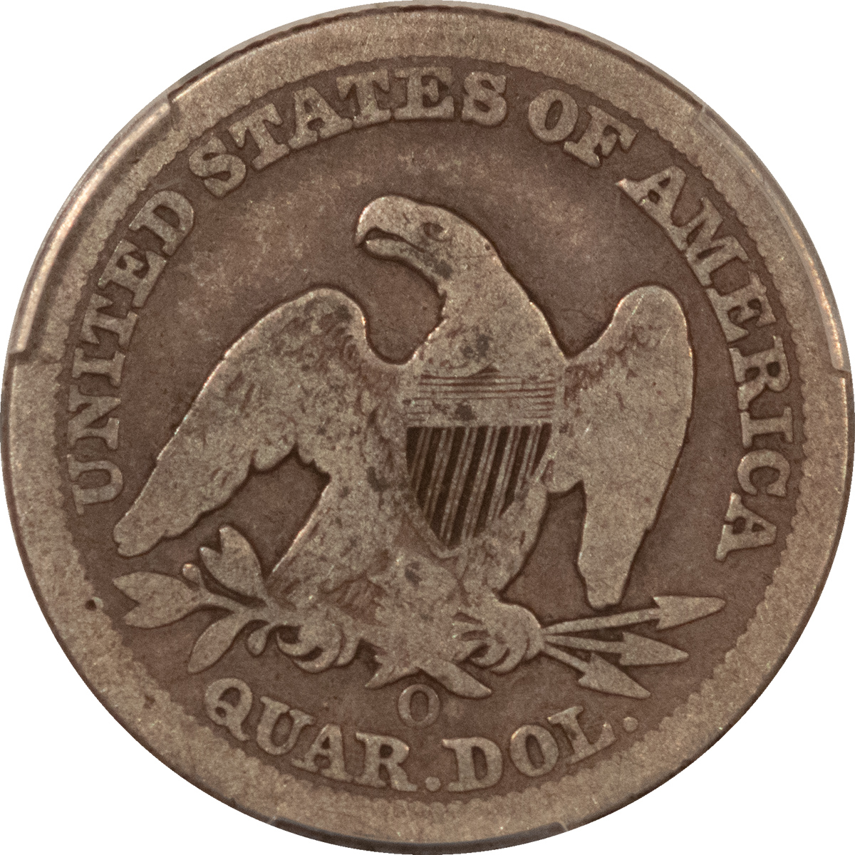 Liberty Seated Quarters 1859-O SEATED LIBERTY QUARTER – PCGS G-04 Liberty Seated Quarters 1859-O SEATED LIBERTY QUARTER – PCGS G-04