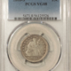 Liberty Seated Quarters 1870 SEATED LIBERTY QUARTER – PCGS F-15, RARE DATE! Liberty Seated Quarters 1870 SEATED LIBERTY QUARTER – PCGS F-15, RARE DATE!