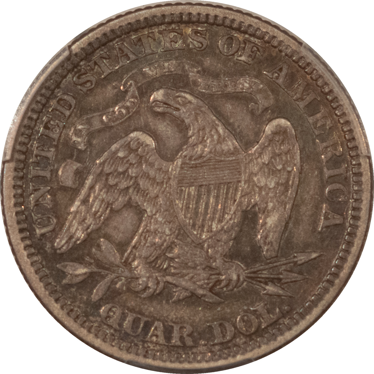 Liberty Seated Quarters 1873 SEATED LIBERTY QUARTER, OPEN 3 – PCGS XF-40 Liberty Seated Quarters 1873 SEATED LIBERTY QUARTER, OPEN 3 – PCGS XF-40