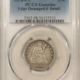 Liberty Seated Quarters 1877-S SEATED LIBERTY QUARTER – PCGS GENUINE CLEANED XF-DETAIL!