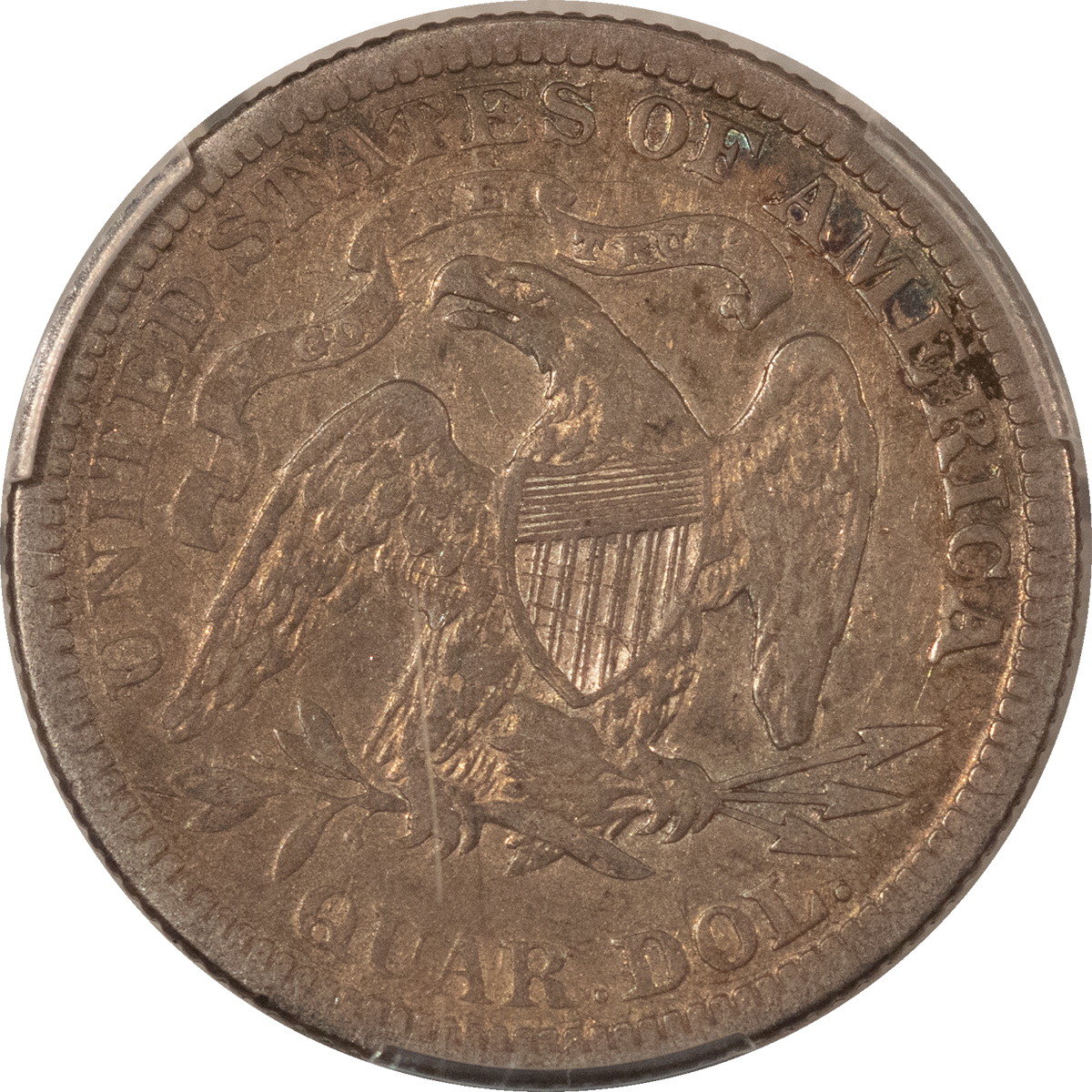 Liberty Seated Quarters 1883 SEATED LIBERTY QUARTER – PCGS GENUINE SLIDE MARKS-VF DETAIL! RARE DATE! Liberty Seated Quarters 1883 SEATED LIBERTY QUARTER – PCGS GENUINE SLIDE MARKS-VF DETAIL! RARE DATE!