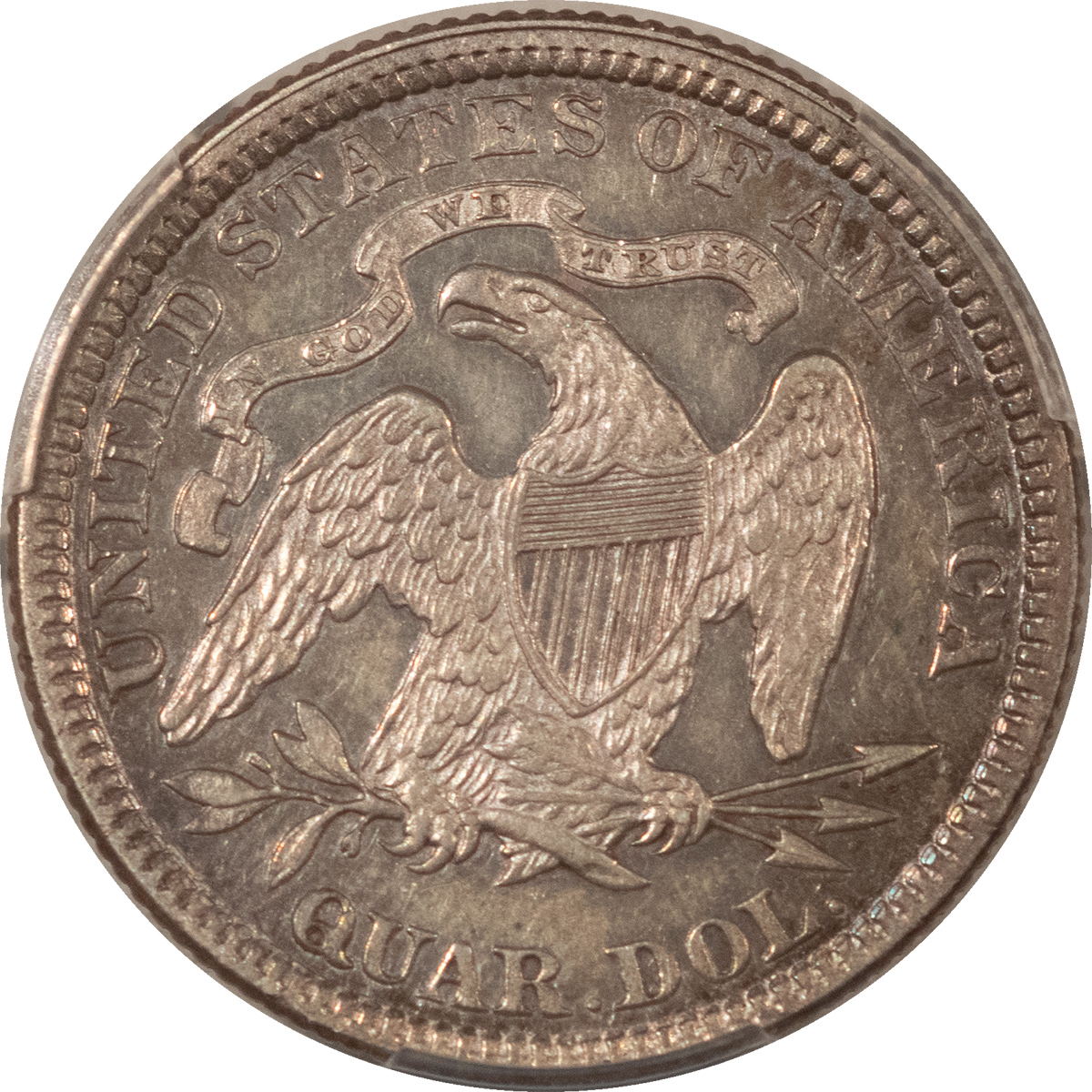 Liberty Seated Quarters 1886 SEATED LIBERTY QUARTER – PCGS PR-55 Liberty Seated Quarters 1886 SEATED LIBERTY QUARTER – PCGS PR-55