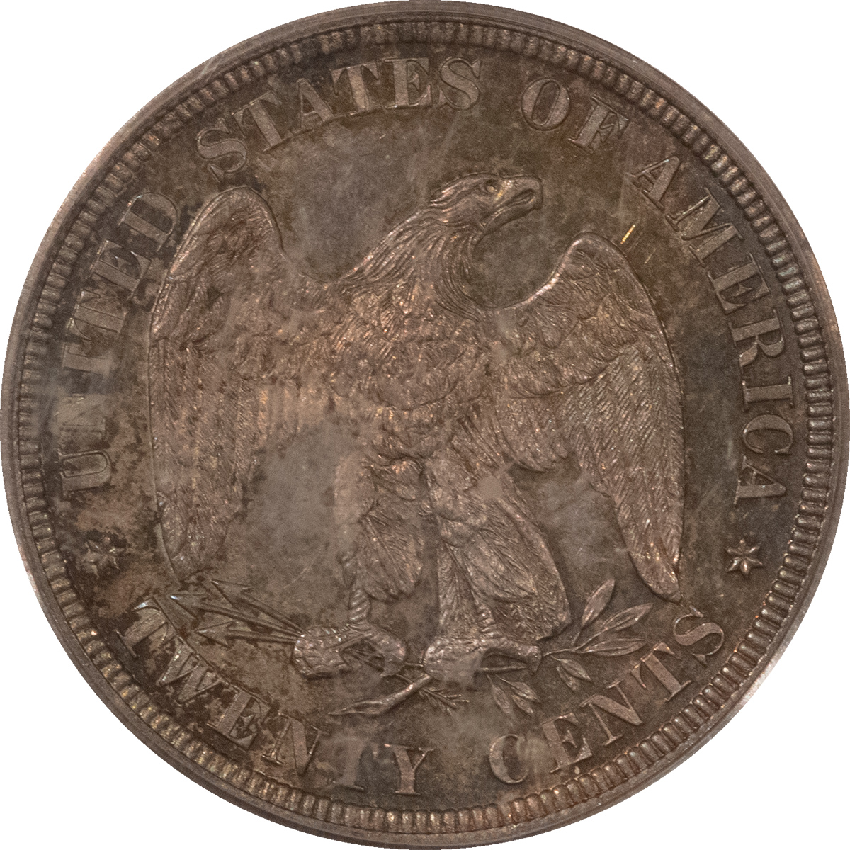CAC Approved Coins 1877 PROOF TWENTY CENT PIECE – PCGS PR-63 CAM, FRESH, PQ & RARE! CAC APPROVED! CAC Approved Coins 1877 PROOF TWENTY CENT PIECE – PCGS PR-63 CAM, FRESH, PQ & RARE! CAC APPROVED!