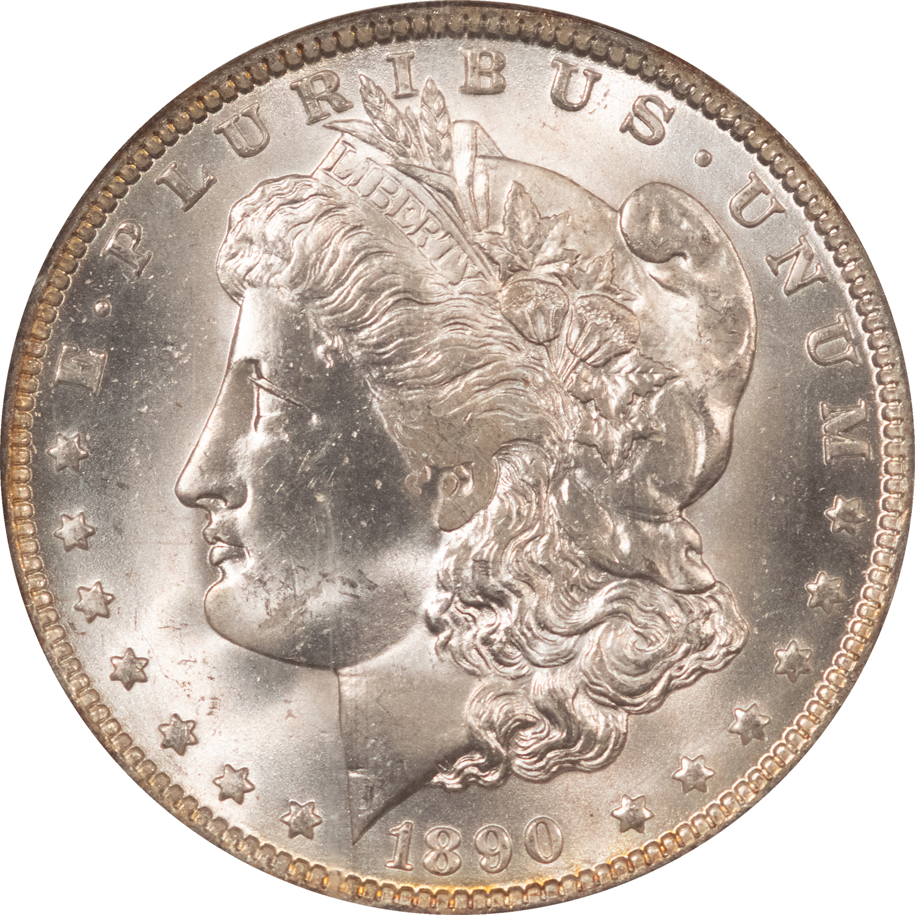 Dollars 1890-O $1 MORGAN DOLLAR – NGC MS-64, BLAST WHITE! Dollars 1890-O $1 MORGAN DOLLAR – NGC MS-64, BLAST WHITE!