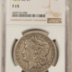 Dollars 1894 $1 MORGAN DOLLAR – NGC VF-30, LOW MINTAGE, TOUGH! Dollars 1894 $1 MORGAN DOLLAR – NGC VF-30, LOW MINTAGE, TOUGH!