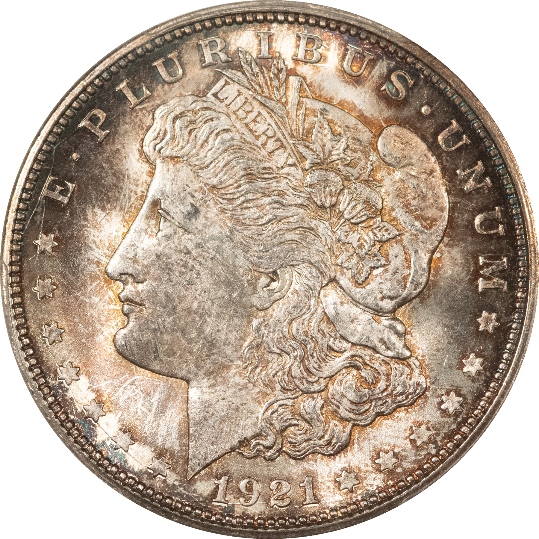 Dollars 1921-D $1 MORGAN DOLLAR – PCGS MS-64+, PRETTY & PREMIUM QUALITY! Dollars 1921-D $1 MORGAN DOLLAR – PCGS MS-64+, PRETTY & PREMIUM QUALITY!