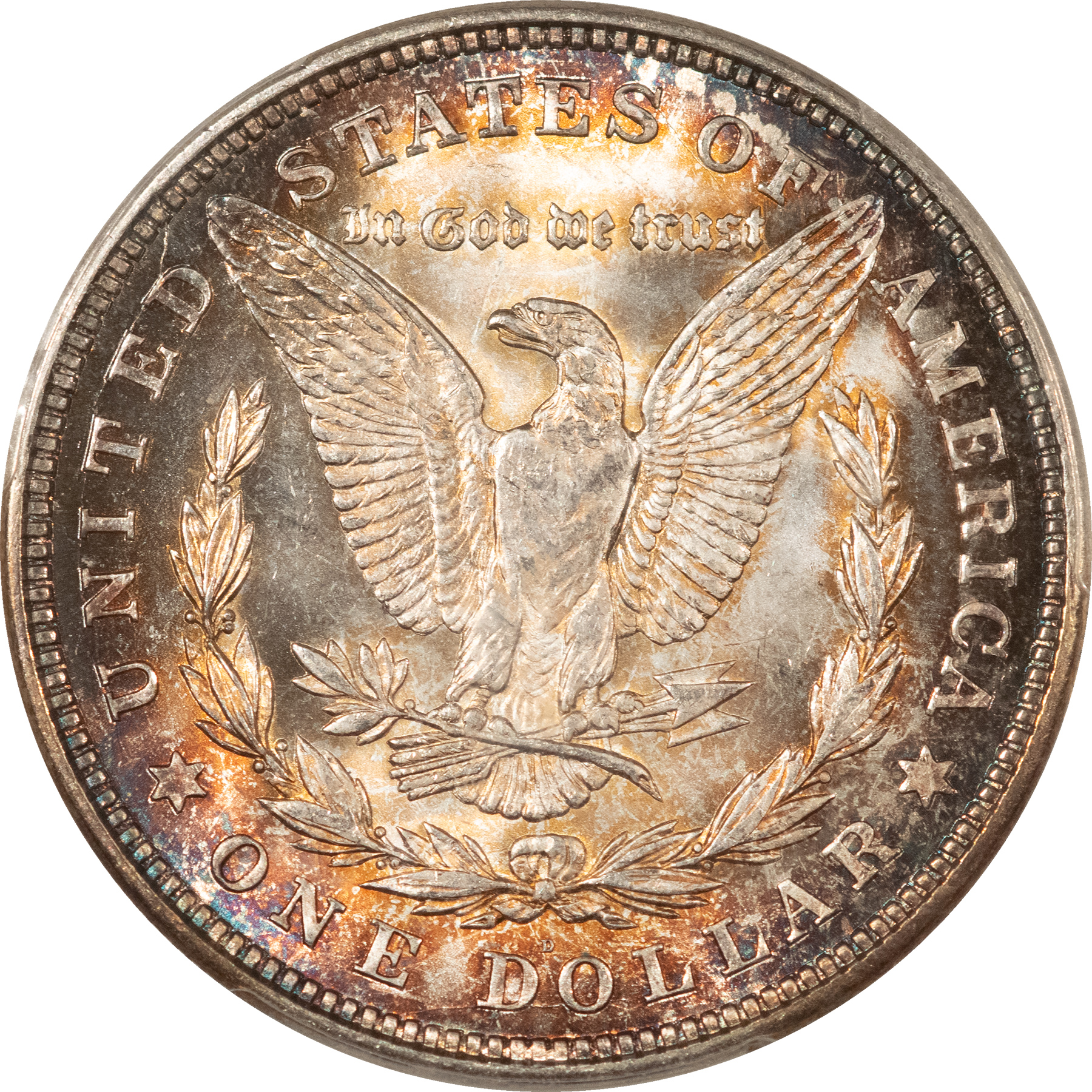 Dollars 1921-D $1 MORGAN DOLLAR – PCGS MS-64+, PRETTY & PREMIUM QUALITY! Dollars 1921-D $1 MORGAN DOLLAR – PCGS MS-64+, PRETTY & PREMIUM QUALITY!