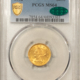 $2.50 1911-D $2.50 INDIAN GOLD QUARTER EAGLE, WEAK D – PCGS AU-55, NICE & ORIGINAL!