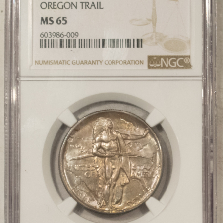 Early Commems 1934-D OREGON TRAIL COMMEMORATIVE HALF DOLLAR – NGC MS-65, FRESH GEM! TOUGH! Early Commems 1934-D OREGON TRAIL COMMEMORATIVE HALF DOLLAR – NGC MS-65, FRESH GEM! TOUGH!