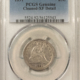 Liberty Seated Quarters 1891-S SEATED LIBERTY QUARTER – PCGS F-12