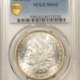 Dollars 1878 7TF $1 MORGAN DOLLAR, REV OF 1878 – PCGS MS-62, PRETTY!