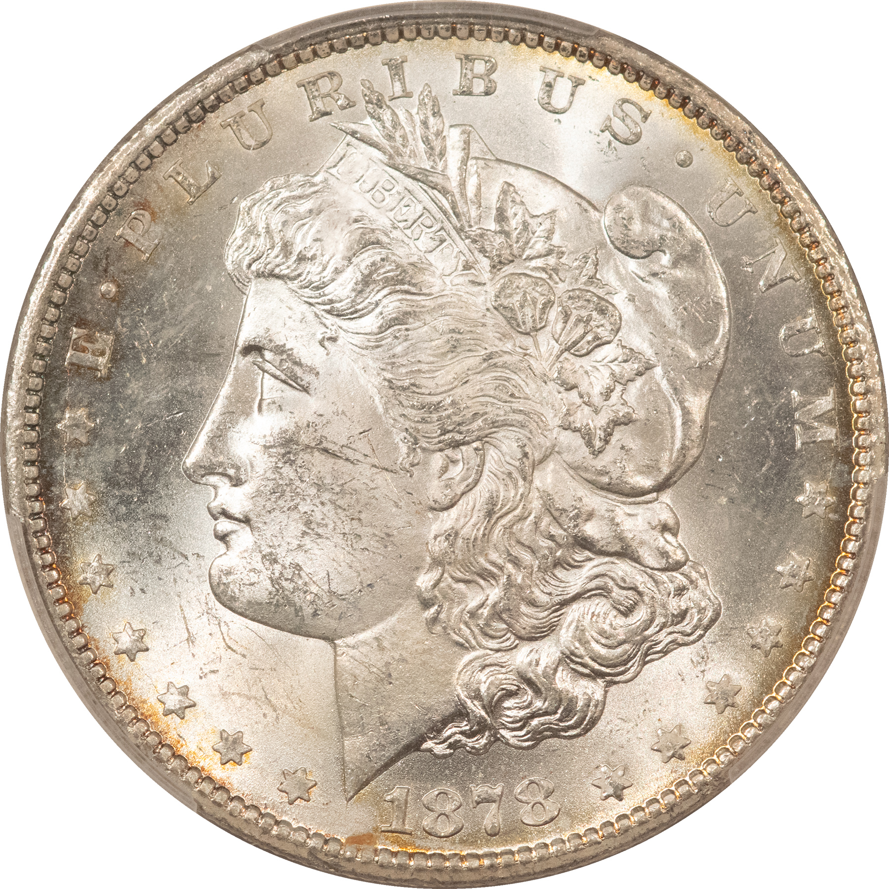 Dollars 1878-CC $1 MORGAN DOLLAR – PCGS MS-62, FLASHY, CHOICE & CARSON CITY! Dollars 1878-CC $1 MORGAN DOLLAR – PCGS MS-62, FLASHY, CHOICE & CARSON CITY!