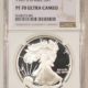 American Silver Eagles 1986-S $1 PROOF AMERICAN SILVER EAGLE, 1 OZ .999 – NGC PF-70 ULTRA CAMEO! American Silver Eagles 1986-S $1 PROOF AMERICAN SILVER EAGLE, 1 OZ .999 – NGC PF-70 ULTRA CAMEO!