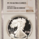 American Silver Eagles 1989-S $1 PROOF AMERICAN SILVER EAGLE, 1 OZ .999 – NGC PF-70 ULTRA CAMEO American Silver Eagles 1989-S $1 PROOF AMERICAN SILVER EAGLE, 1 OZ .999 – NGC PF-70 ULTRA CAMEO