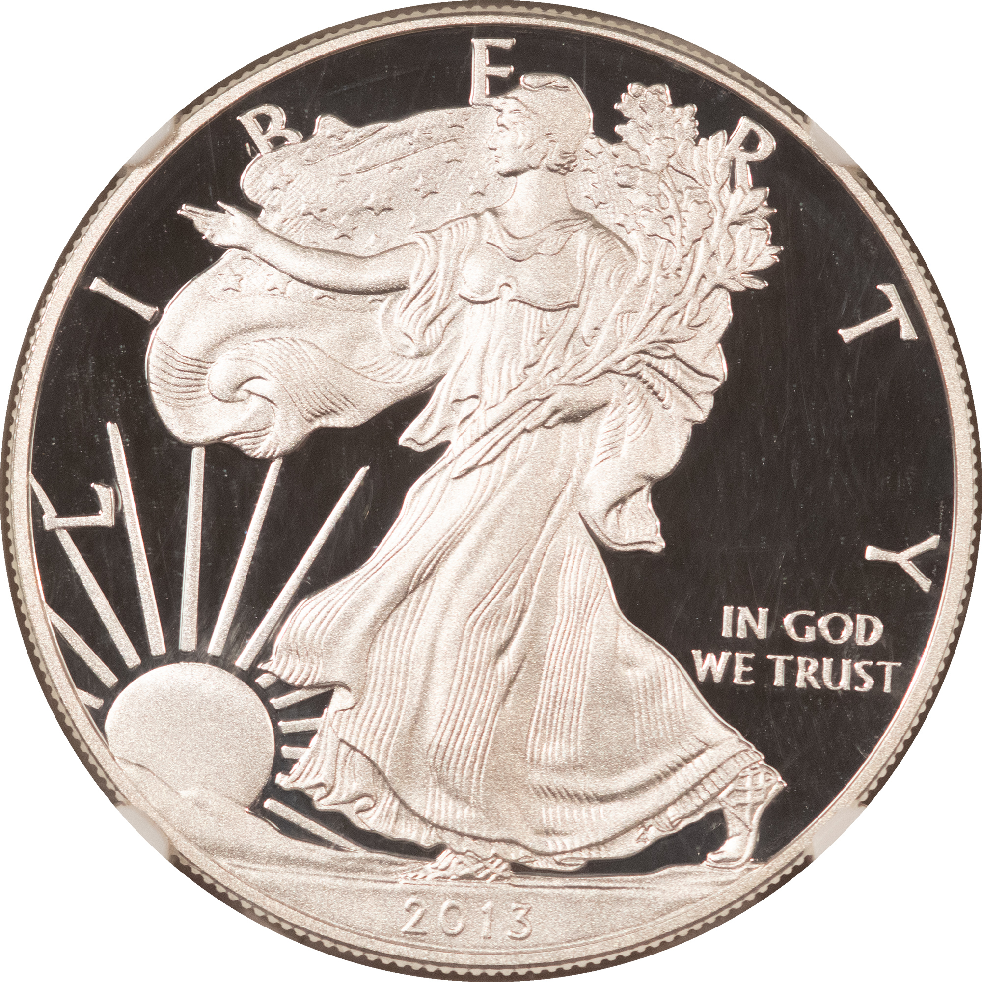 American Silver Eagles 2013-W 1 OZ PROOF AMERICAN SILVER EAGLE – NGC PF-70 ULTRA CAMEO, EARLY RELEASES American Silver Eagles 2013-W 1 OZ PROOF AMERICAN SILVER EAGLE – NGC PF-70 ULTRA CAMEO, EARLY RELEASES
