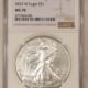 American Silver Eagles 2023-W PROOF AMERICAN SILVER EAGLE 1 OZ .999 NGC PF-70 UCAM FIRST DAY OF ISSUE