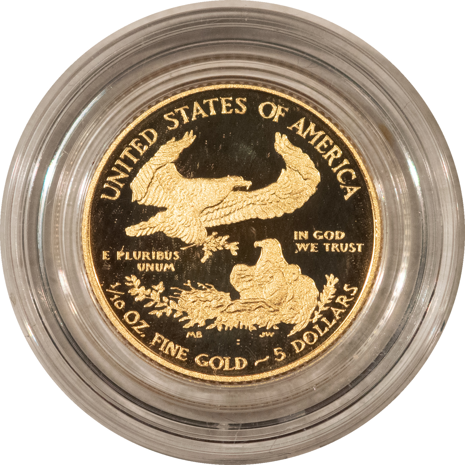 American Gold Eagles, Buffaloes, & Liberty Series 2012-W $5 PROOF AMERICAN GOLD EAGLE, 1/10 OZ – GEM PROOF WITH BOX AND COA! American Gold Eagles, Buffaloes, & Liberty Series 2012-W $5 PROOF AMERICAN GOLD EAGLE, 1/10 OZ – GEM PROOF WITH BOX AND COA!