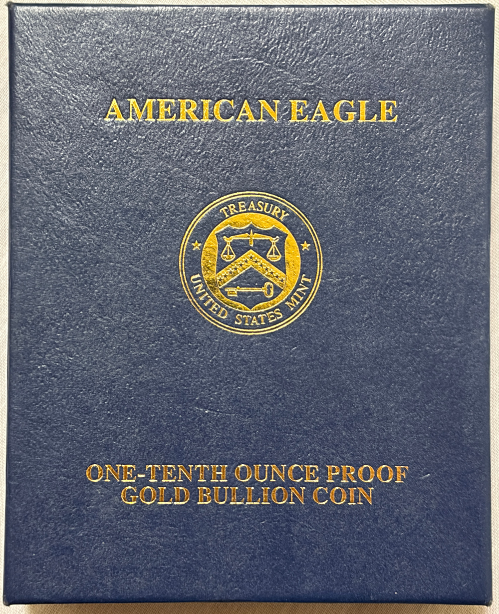 American Gold Eagles, Buffaloes, & Liberty Series 2012-W $5 PROOF AMERICAN GOLD EAGLE, 1/10 OZ – GEM PROOF WITH BOX AND COA! American Gold Eagles, Buffaloes, & Liberty Series 2012-W $5 PROOF AMERICAN GOLD EAGLE, 1/10 OZ – GEM PROOF WITH BOX AND COA!