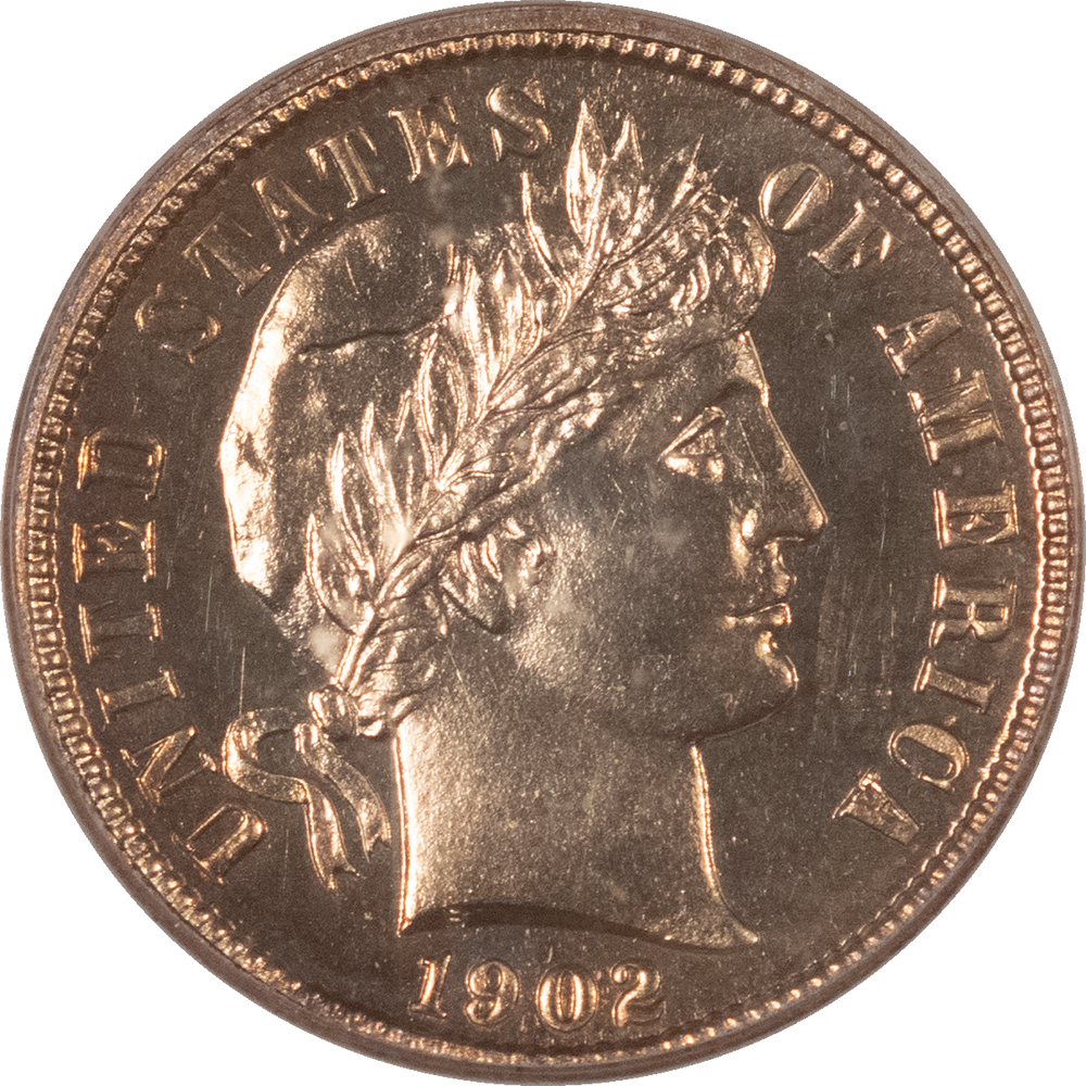 Barber Dimes 1902 PROOF BARBER DIME – PCGS PR-64, PREMIUM GEM QUALITY+! CAC APPROVED! Barber Dimes 1902 PROOF BARBER DIME – PCGS PR-64, PREMIUM GEM QUALITY+! CAC APPROVED!