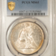 Dollars 1849 $1 SEATED LIBERTY DOLLAR – PCGS AU-50 TOUGH DATE!