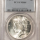 Dollars 1934-D $1 PEACE DOLLAR – PCGS MS-63, ORIGINAL WHITISH & FLASHY!
