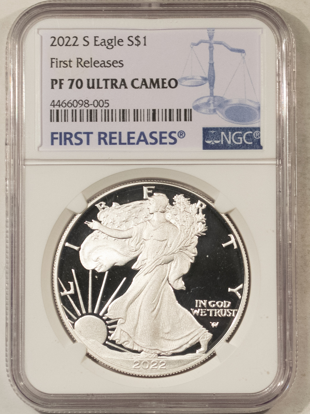 American Silver Eagles 2022-S 1 OZ PROOF AMERICAN SILVER EAGLE – NGC PF-70 ULTRA CAMEO FIRST RELEASES! American Silver Eagles 2022-S 1 OZ PROOF AMERICAN SILVER EAGLE – NGC PF-70 ULTRA CAMEO FIRST RELEASES!