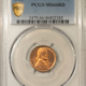 Lincoln Cents (Wheat) 1921-S LINCOLN CENT – PCGS MS-64 RB, SCARCE DATE! OLD GREEN HOLDER! RED!