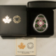 New Store Items 2023 CANADA $20 PYSANKA SILVER EGG, BOX/COA-A FRESH GEM PROOF!